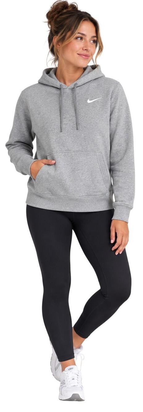 Nike Women’s Training Pullover Hoodie Gray Medium NWT